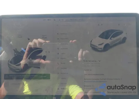 2022 Tesla Model Y Long Range Dual Motor All-Wheel Drive из США, поврежденный, VIN 7SAYGDEE8NA021164